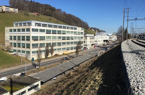 Gewerbebau in Bahnhofsnähe Herisau